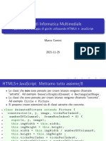 Corso Di Informatica Multimediale: Approccio Allo Sviluppo Di Giochi Utilizzando Html5 + Javascript