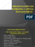 Managementof Working Capital