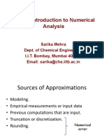 CL244 Introduction to Numerical Analysis Sources