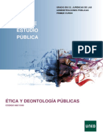 Guia - Etica y Deontológica Públicas