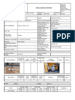 DEALER SERVICE REPORT