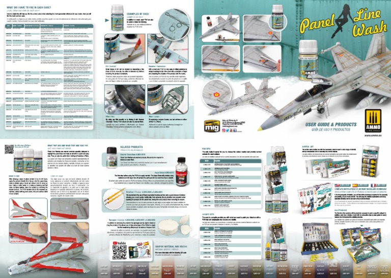 Aircraft Panel Line Washes - How To