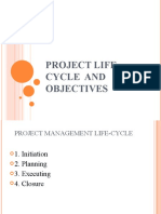 Project Life Cycle and Objectives - 0