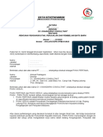 Nota Kesepahaman KC & P. Tekstil