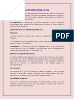 Cuidados de la voz en docentes