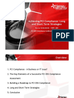Achieving Pci Compliance Long and Short Term Strategies 2009 091231222632 Phpapp02