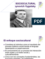 El Enfoque Sociocultural de Vigotsky