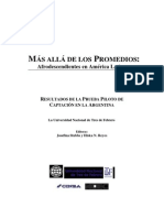 Mas Alla de Los Promedios