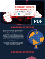 Modern Slavery Unveiled Training in Manila 2022 Primer