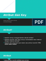 Atribut dan Key dalam Sistem Basis Data