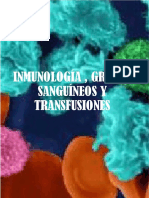 Inmunología, Grupos Sanguíneos y Transfusiones