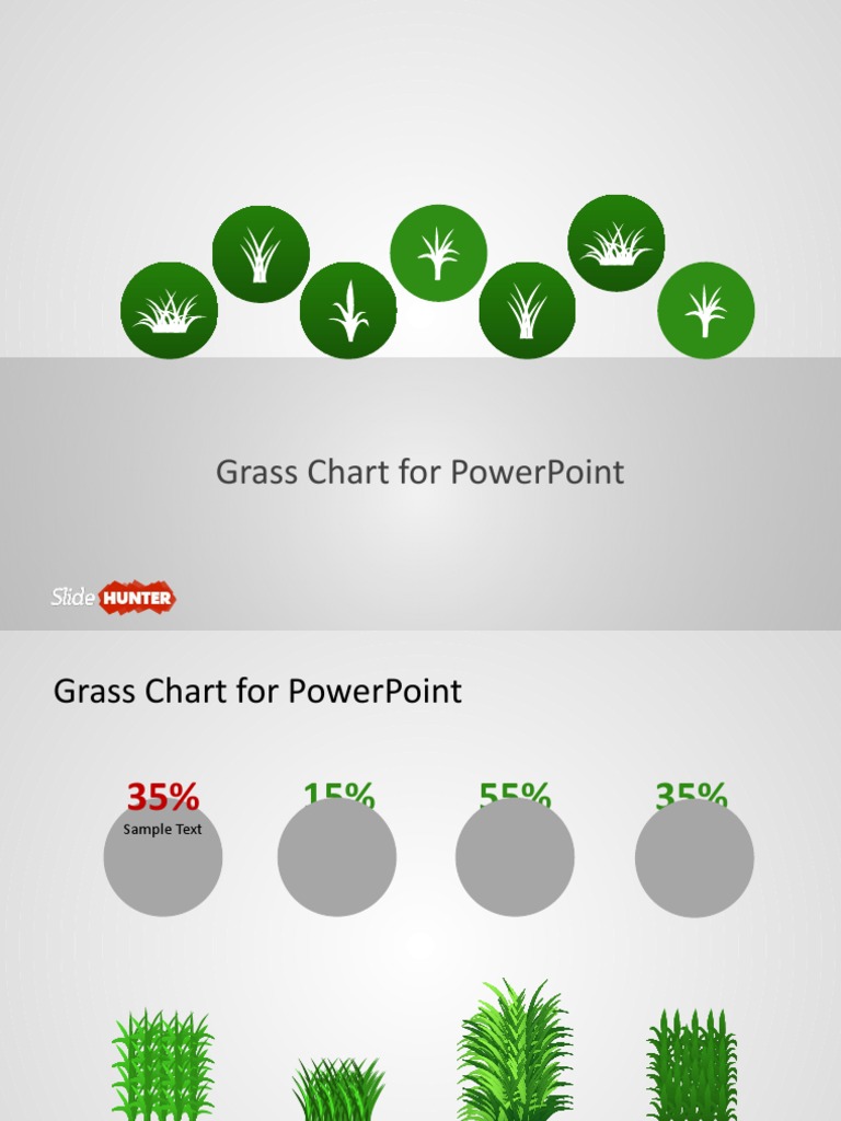 Grass Chart Template for PowerPoint | PDF
