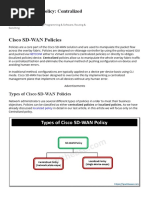 Cisco SD-WAN Policy - Centralized Policy - IP With Ease