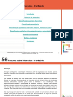 Resumo Sobre Intervalos - Conteúdo