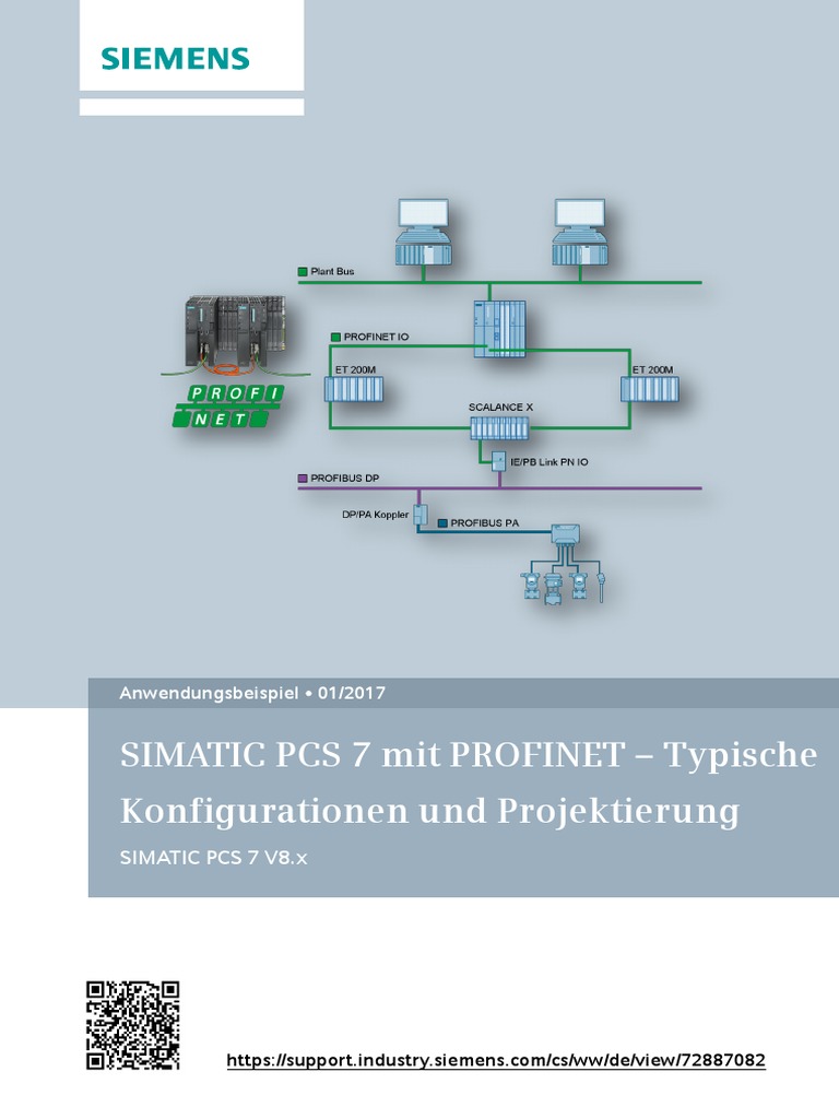 SIMATIC PCS 7 Mit PROFINET Typische Konfigurationen Und Projektierung | PDF