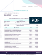 Estado depósito electrónico ANDRES FELIPE MARTINEZ