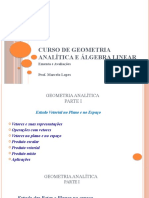 Curso de GA e Álgebra Linear - Apresentação 24.08