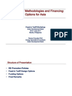 Romeo Pacudan-Feed-In Tariff Methodologies and Financing Options For Asia