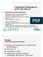 Bundit Fungtammasan - Addressing Technical Challenges in Introducing FiT