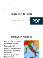 Fundación de Roma