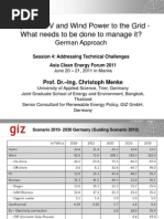 Download Christoph Menke - Impact of PV and Wind Power to the Grid by Asia Clean Energy Forum  SN59404542 doc pdf