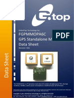 GlobalTop FGPMMOPA6C Datasheet V0A Preliminary