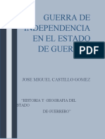 Guerra de Independencia en el Estado de Guerrero