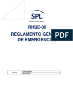 Reglamento General de Emergencias SPL Rev09