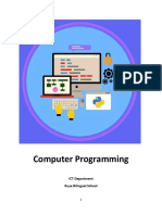 Final Test Handout - Programming 