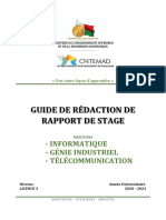 Guide de Redaction L3 Informatique Genie Industriel Telecommunication