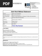 Download Safe Work Method Statement by Gavin Richards SN59405677 doc pdf