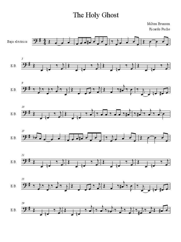 The Holy Ghost Milton Brunson PDF