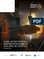 Global Sector Strategy - Steel - IIGCC - Aug 21 (Double Page)