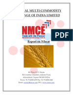 National Multi Commodity Exchange of India Limited: Report On Wheat