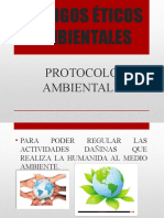 CLASE 3 - CÓDIGOS ÉTICOS AMBIENTALES y Valores