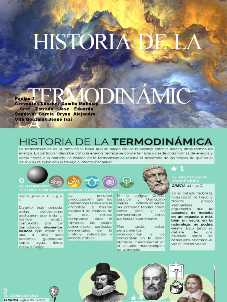 Historia de La Termodinamica PDF