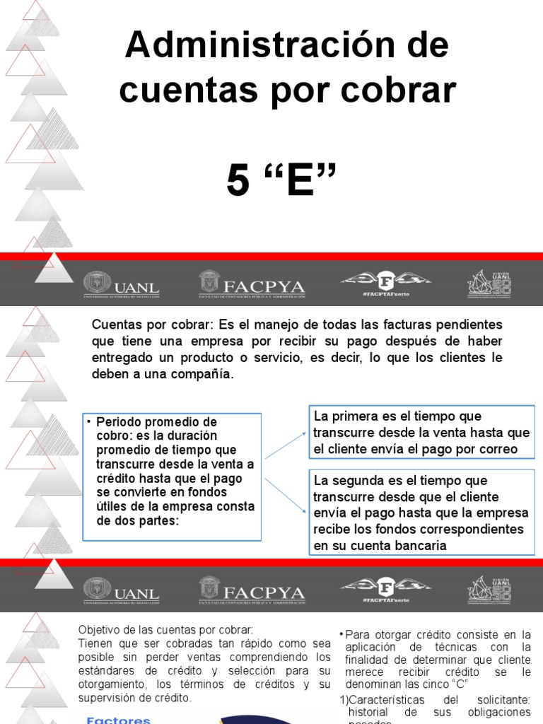 Guía de Administración de Cuentas por Cobrar | PDF | Crédito | Finanzas ...