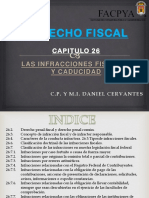 Derecho Fiscal-Cap26 - Las Infracciones Fiscales y La Caducidad