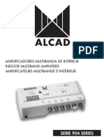 Amplificadores Multibanda de Interior Indoor Multiband Amplifiers Amplificateurs Multibande D Interieur