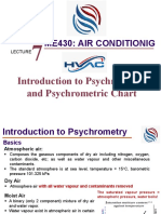 Lecture#7-Introduction To Psychrometry and Psychrometric Chart.