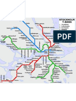 Plano Metro Estocolmo