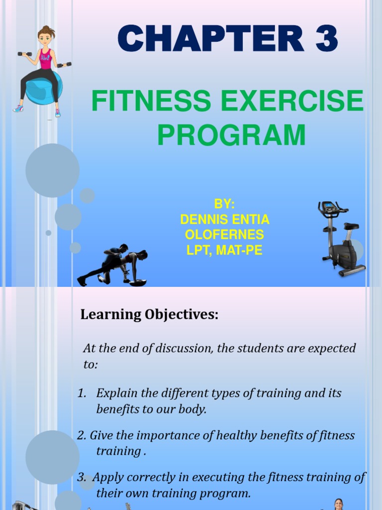 Chapter 3 Fitness Exercise Program 1 | PDF | Strength Training | Weight ...