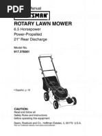 Mower Manual