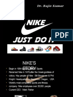 Nike's Brand Identity and Competitive Strategy