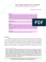 Artigo Tipos de Crescumento de Igreja No Novo Testamento