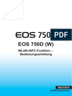 EOS 750D Wi-Fi Instruction Manual De