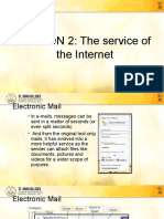 LESSON 2: The Service of The Internet