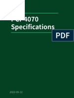 Pci-4070 Specifications 9-12-2022