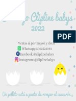 Catalogo Ventas Clipline Baby S