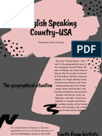 English Speaking Country-USA
